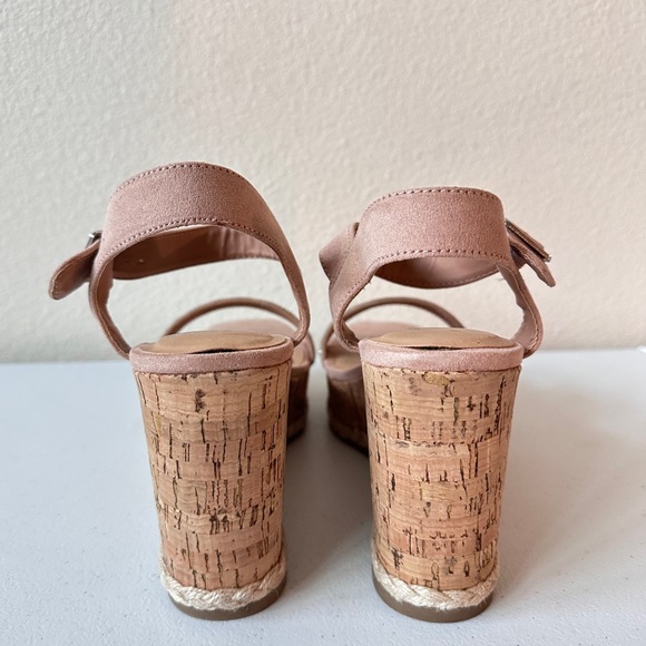 Steve Madden glitter platform wedges size 8 - Picture 4 of 10